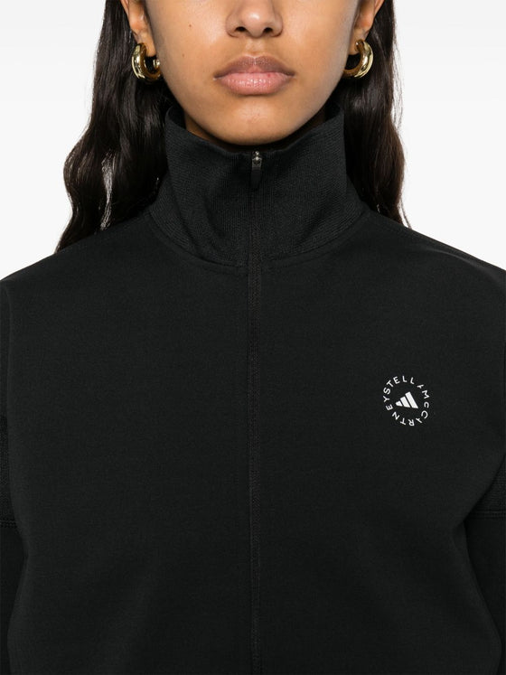 Adidas By Stella McCartney logo knitted track jacket