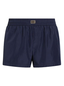  Dolce & Gabbana logo-plaque swim shorts