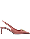 Dolce & Gabbana 65mm logo-plaque patent pumps