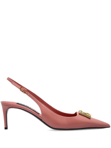  Dolce & Gabbana 65mm logo-plaque patent pumps