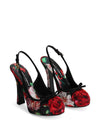 Dolce & Gabbana satin slingbacks