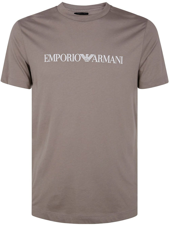 Emporio Armani T-shirts and Polos Dove Grey