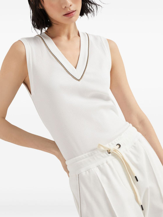 Brunello Cucinelli Top White