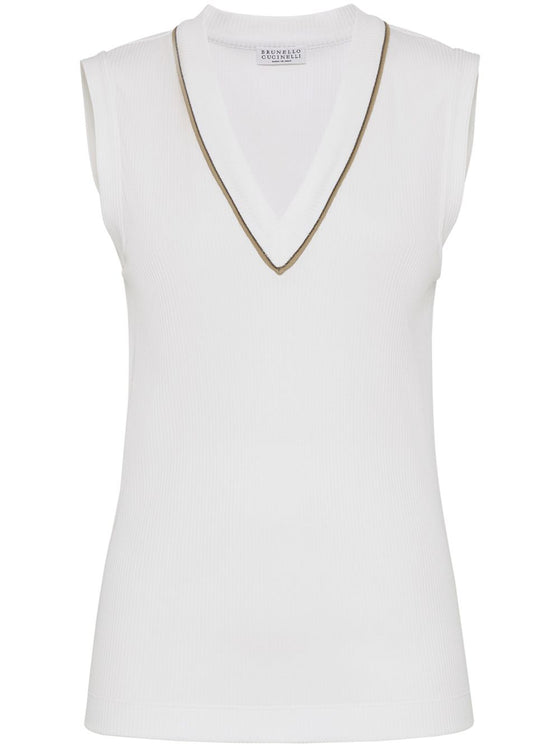 Brunello Cucinelli Top White