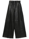 Alysi wide leg leather pants