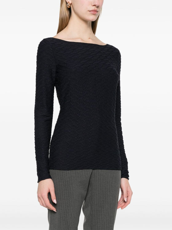 Emporio Armani Sweaters Blue