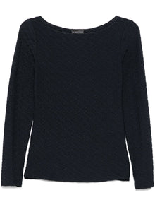  Emporio Armani Sweaters Blue