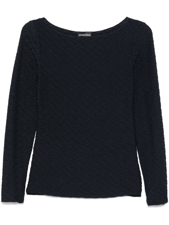 Emporio Armani Sweaters Blue