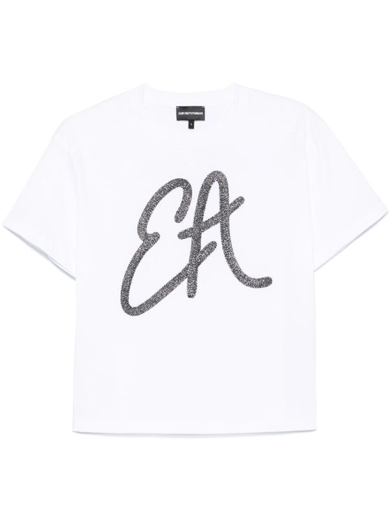 Emporio Armani T-shirts and Polos White