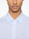 Emporio Armani Shirts Clear Blue