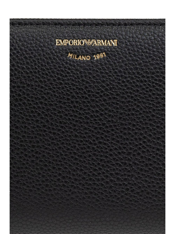 Emporio Armani Wallets Black