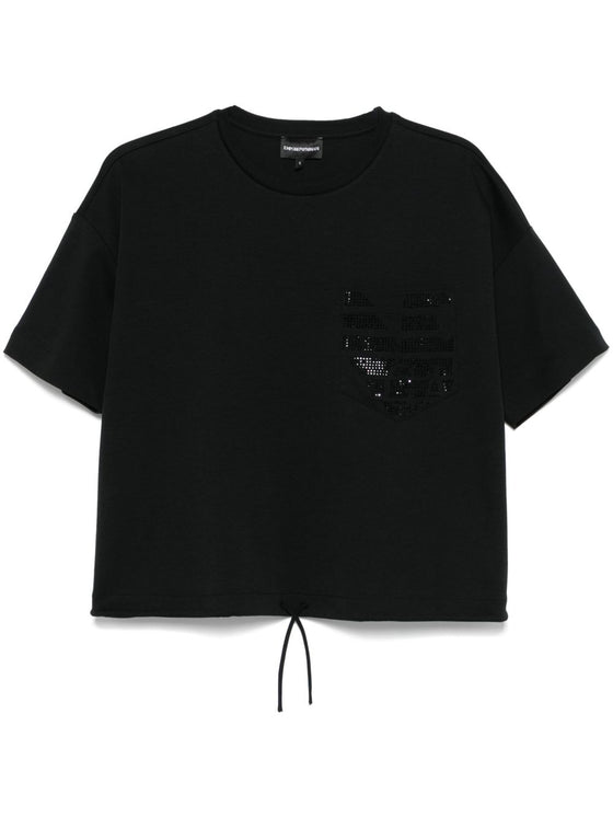 Emporio Armani T-shirts and Polos Black