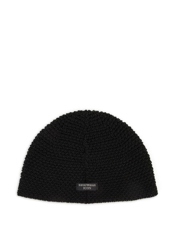 EMPORIO ARMANI CAPSULE Hats Black