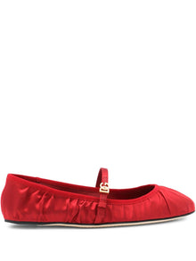  Dolce & Gabbana Flat shoes Red