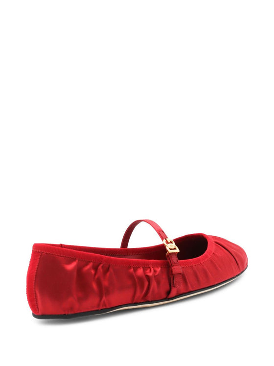 Dolce & Gabbana Flat shoes Red