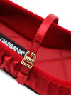 Dolce & Gabbana Flat shoes Red