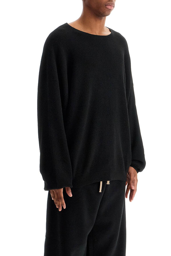 Fear Of God ESSENTIALS waffle crew neck pul