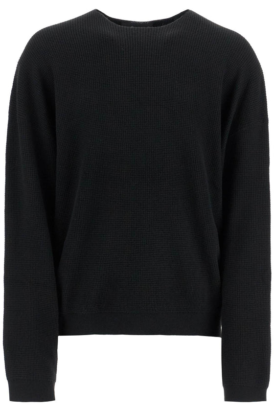 Fear Of God ESSENTIALS waffle crew neck pul