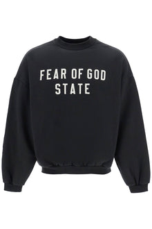  Fear Of God ESSENTIALS heavy fleece crewneck sweatshirt