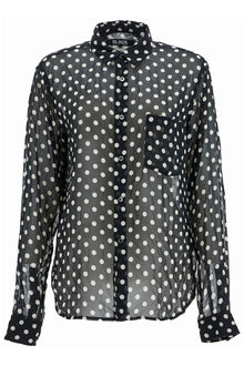  COMME DES GARCONS BLACK "polka dot crink