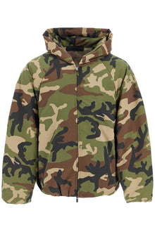  Fear Of God ESSENTIALS jacket with camouflage print