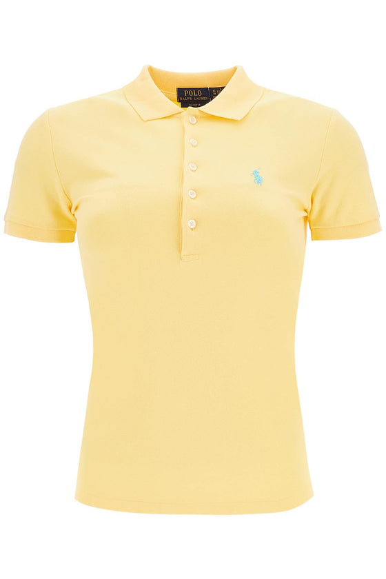 Polo Ralph Lauren julie slim fit five button polo shirt