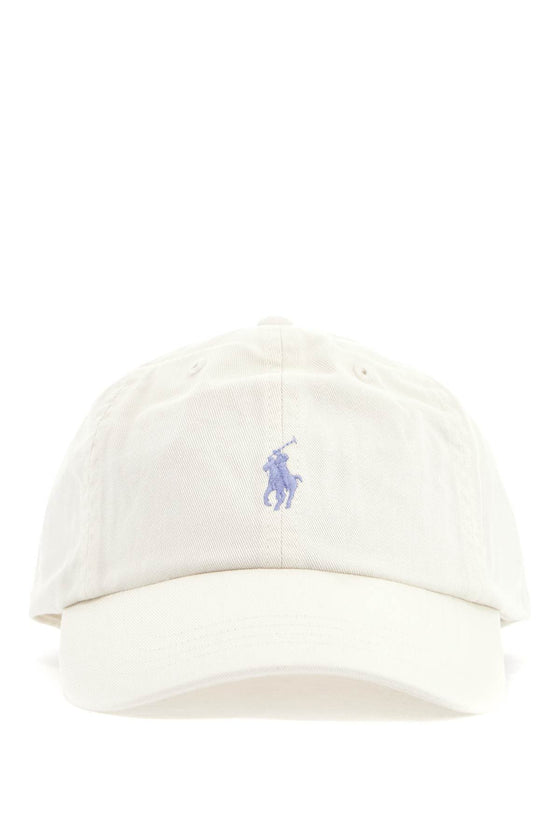 Polo Ralph Lauren curved brim hat parchment cream 100% cotton adjustable