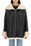 Toteme oversized shearling jacket