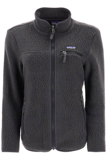  PATAGONIA women's retro pile fleece jacket with