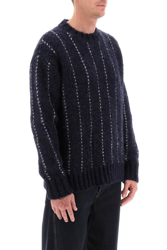 Sacai wool & alpaca pullover