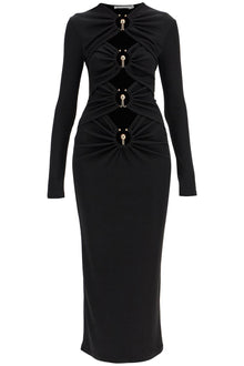  Christopher Esber 'cut out dress with metallic rings'