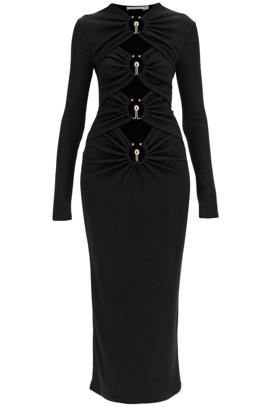 Christopher Esber 'cut out dress with metallic rings'