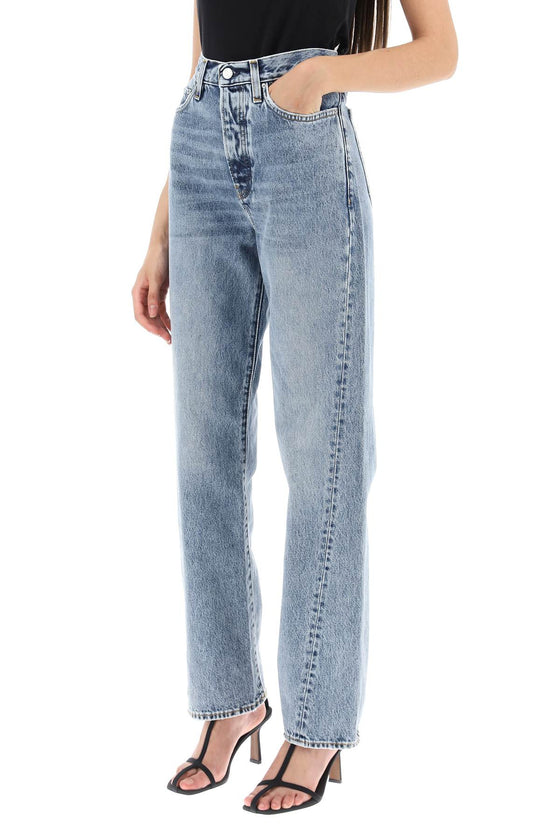 Toteme twisted seam straight jeans