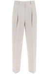 Toteme tailored trousers with double pleat