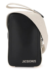  Jacquemus le cuerda vertical crossbody bag