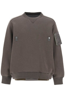  Sacai double hem sweatshirt