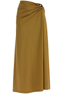  Christopher Esber long lycra skirt with slit