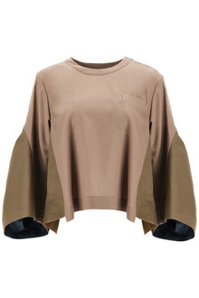  Sacai top two-material