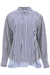 Sacai poplin sticked shirt with