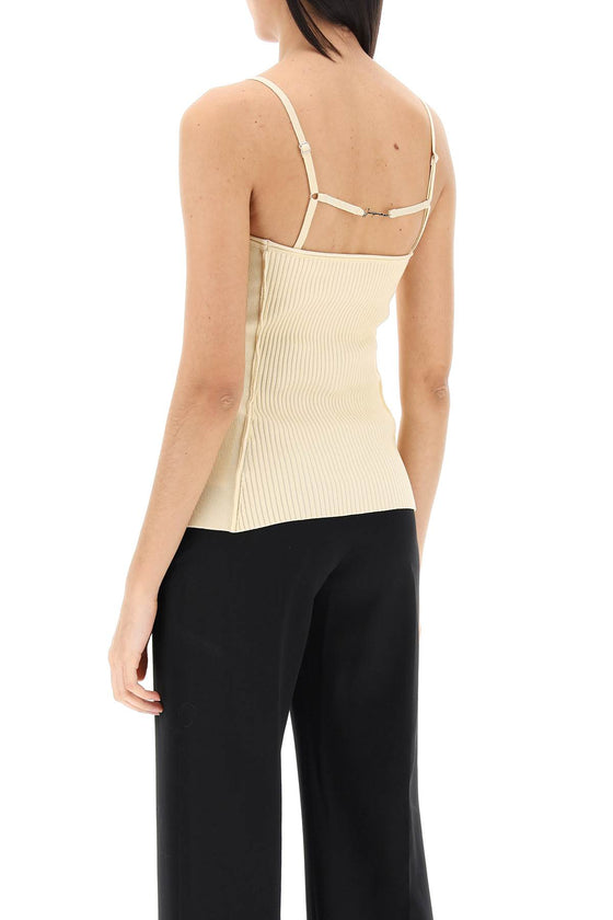 Jacquemus le haut sierra knitted top