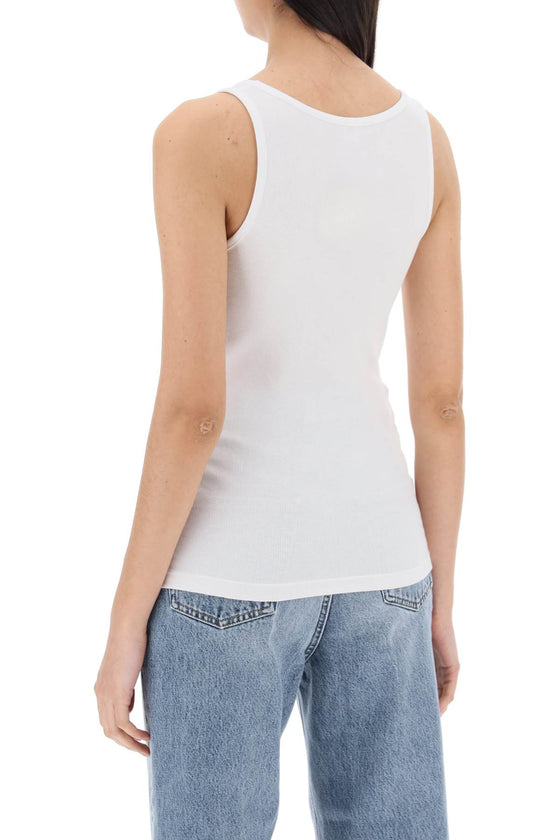 Toteme "ribbed jersey tank top with