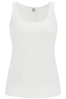  Toteme ribbed tank top with spaghetti