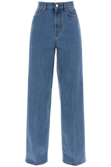  Toteme wide leg jeans in organic cotton