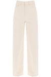 Toteme organic cotton wide leg jeans.