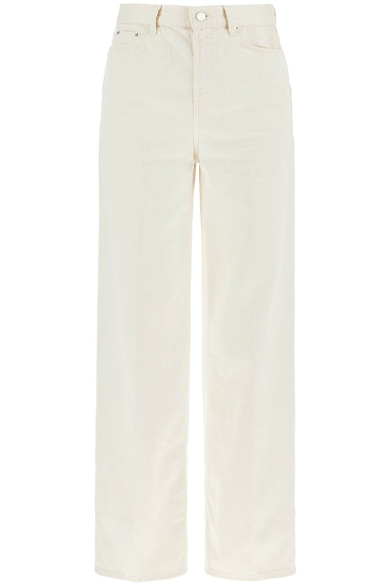 Toteme wide leg jeans in organic cotton