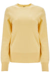 Toteme soft yellow cashmere sweater crew neck