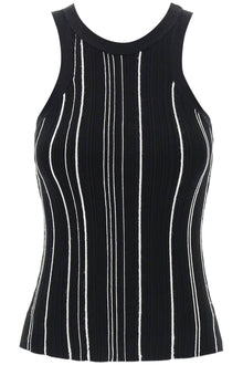  Toteme ribbed knit tank top with spaghetti