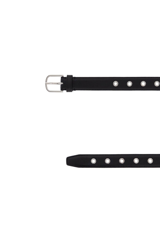 Toteme belt with eyelets