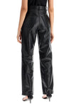 Toteme straight leather pants for men