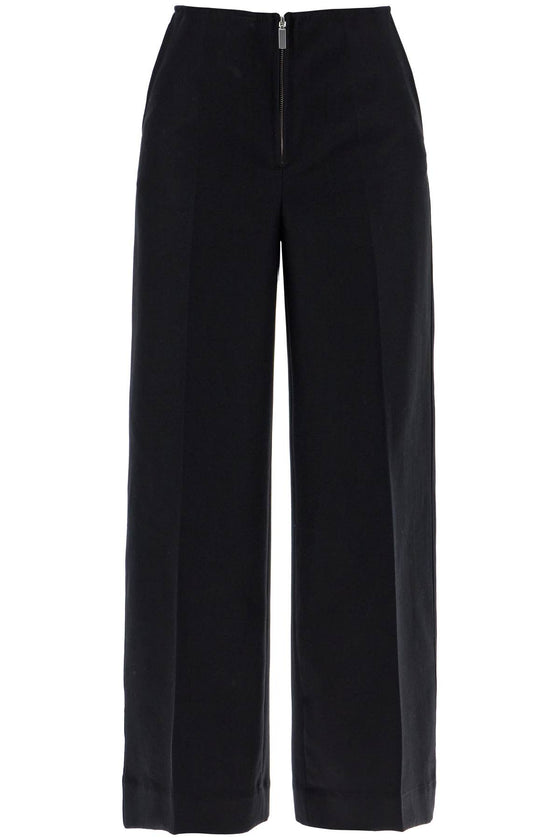 Toteme zip-front wide trousers